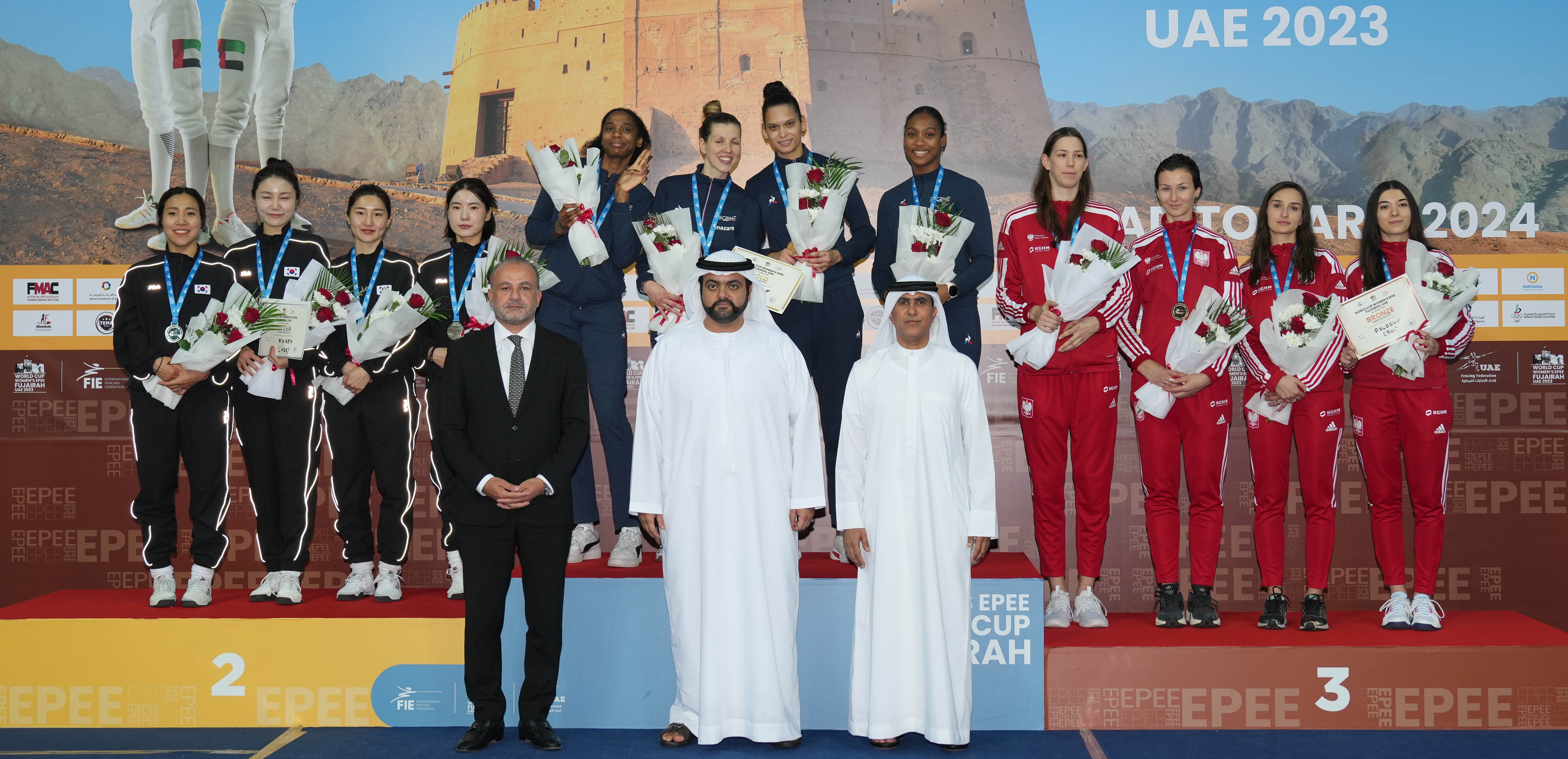 Fencing World Cup Fujairah: South Korea's Sera Song strikes back at Hong  Kong's Vivian Kong with sudden-death épée win